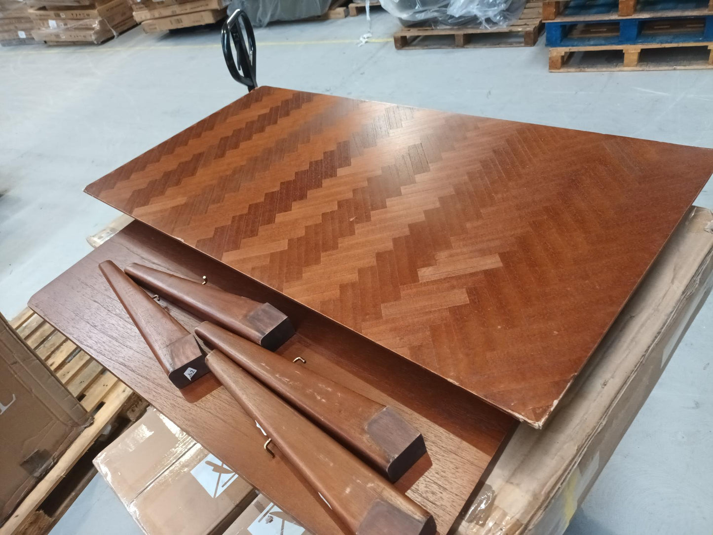 Lot of 6 x Fishe & Lilly Modern Parquet Furniture items grade-DOA Spares or repair RRP £2339.94