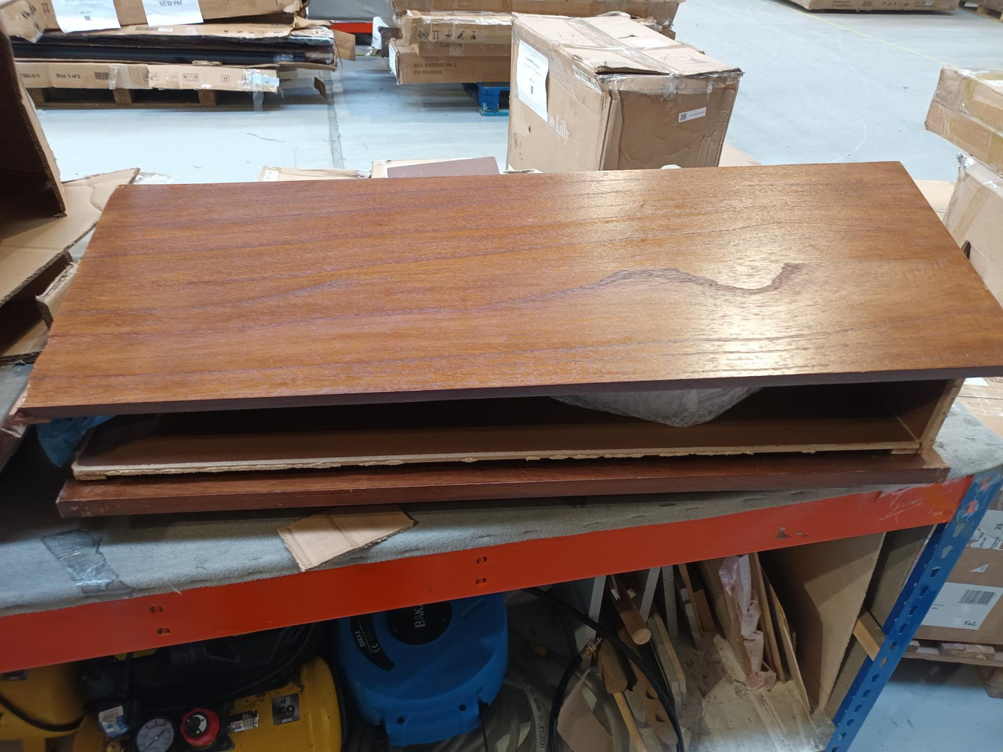 Lot of 6 x Fishe & Lilly Modern Parquet Furniture items grade-DOA Spares or repair RRP £2339.94