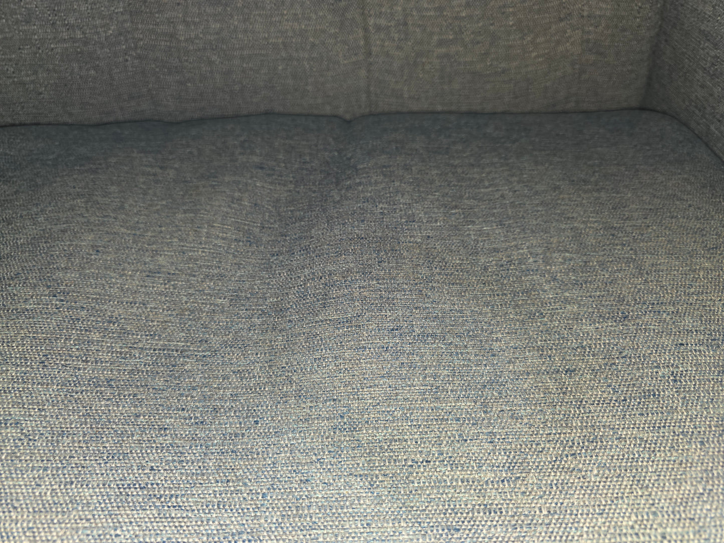 MAS-APM-07178 Grade-C2 Marks & Spencer Rochester Button Loveseat in Duck Aquaclean Weave RRP £999