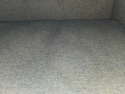 MAS-APM-07178 Grade-C2 Marks & Spencer Rochester Button Loveseat in Duck Aquaclean Weave RRP £999