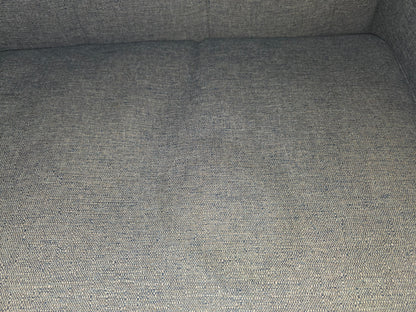 MAS-APM-07178 Grade-C2 Marks & Spencer Rochester Button Loveseat in Duck Aquaclean Weave RRP £999