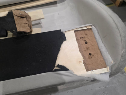 MAS-APM-07175 Grade-BER-DOA Marks & Spencer Colton King size Velvet Bed in Silver RRP £499