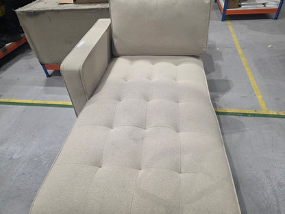 DUS-APM-62990 Grade-C2 Dusk Sloane Left Hand Chaise - Oatmeal RRP £799