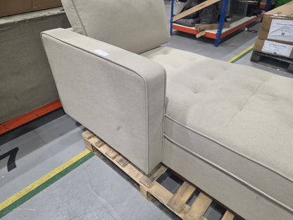DUS-APM-62990 Grade-C2 Dusk Sloane Left Hand Chaise - Oatmeal RRP £799