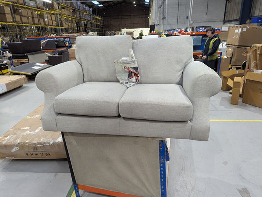 MAS-APM-08976 Grade-C2 Marks & Spencer Ashton 2 Seater Sofa in Aquaclean Woven Tex. Grey RRP £899