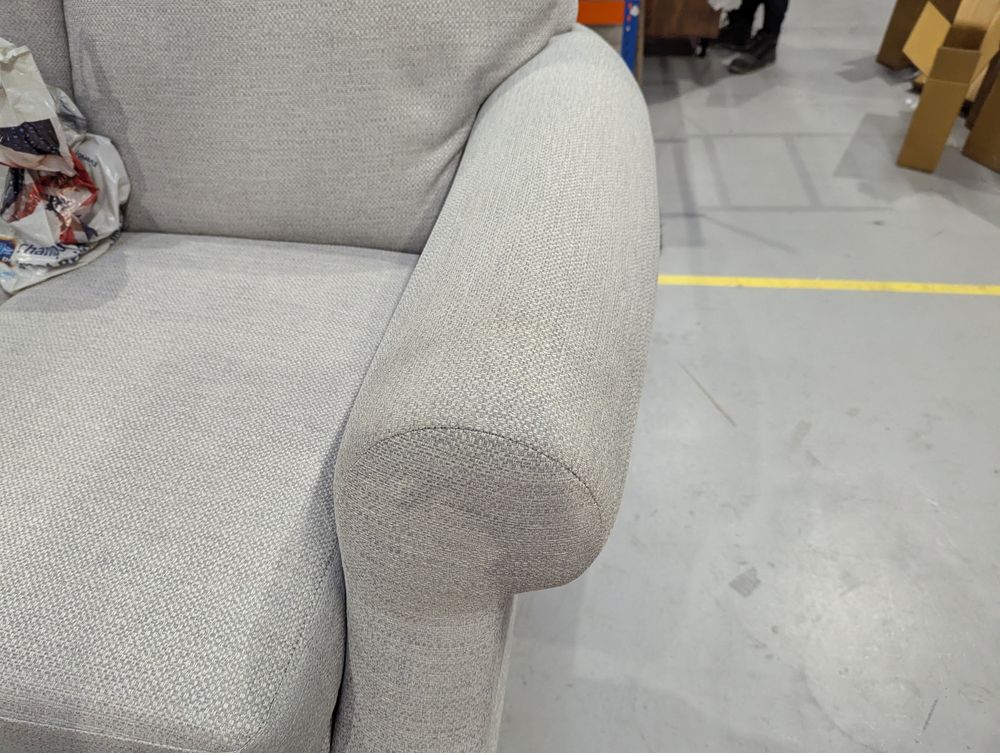 MAS-APM-08976 Grade-C2 Marks & Spencer Ashton 2 Seater Sofa in Aquaclean Woven Tex. Grey RRP £899