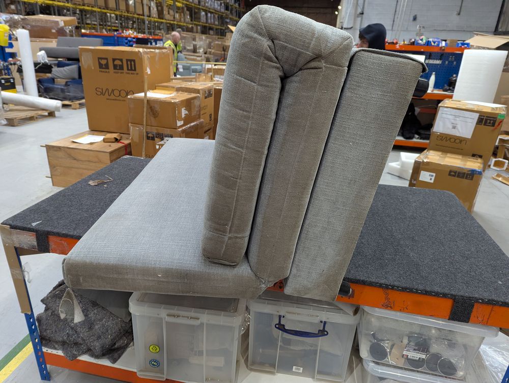 MAS-APM-09059 Grade-C2 Marks & Spencer Logan Double Fold Out Sofa Bed Grey Soft Blend RRP £399