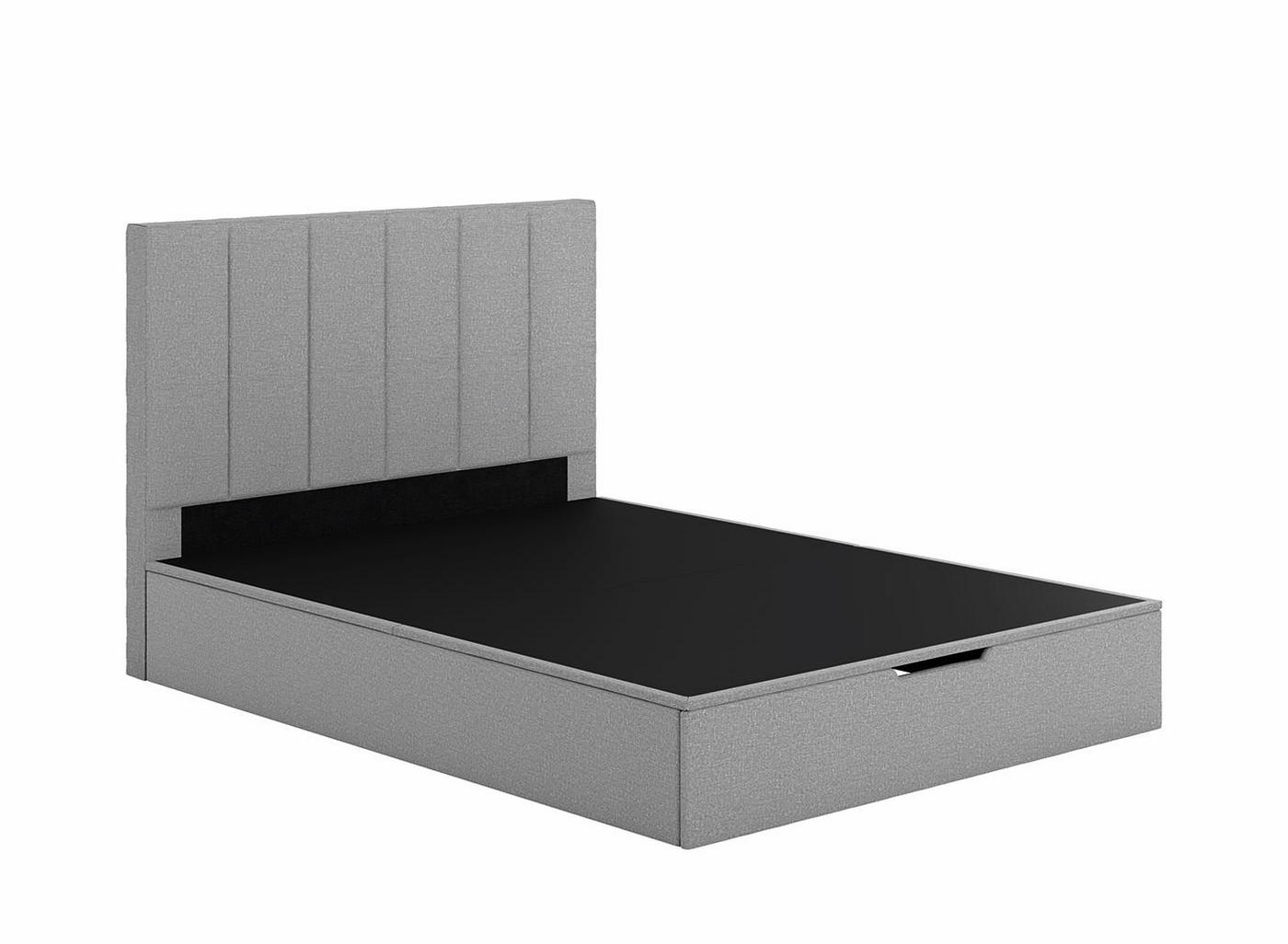 DRE-BED-00134 Grade-C1 Dreams Ealing King Size Ottoman Bed – Silver RRP £599.00