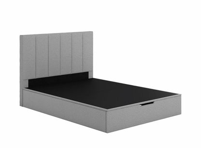 DRE-BED-00134 Grade-C1 Dreams Ealing King Size Ottoman Bed – Silver RRP £599.00