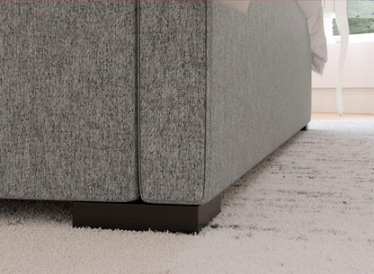 DRE-BED-00137 Grade-C3 Dreams Deacon King Size Bed – Grey Sprung Slat RRP £1079.00