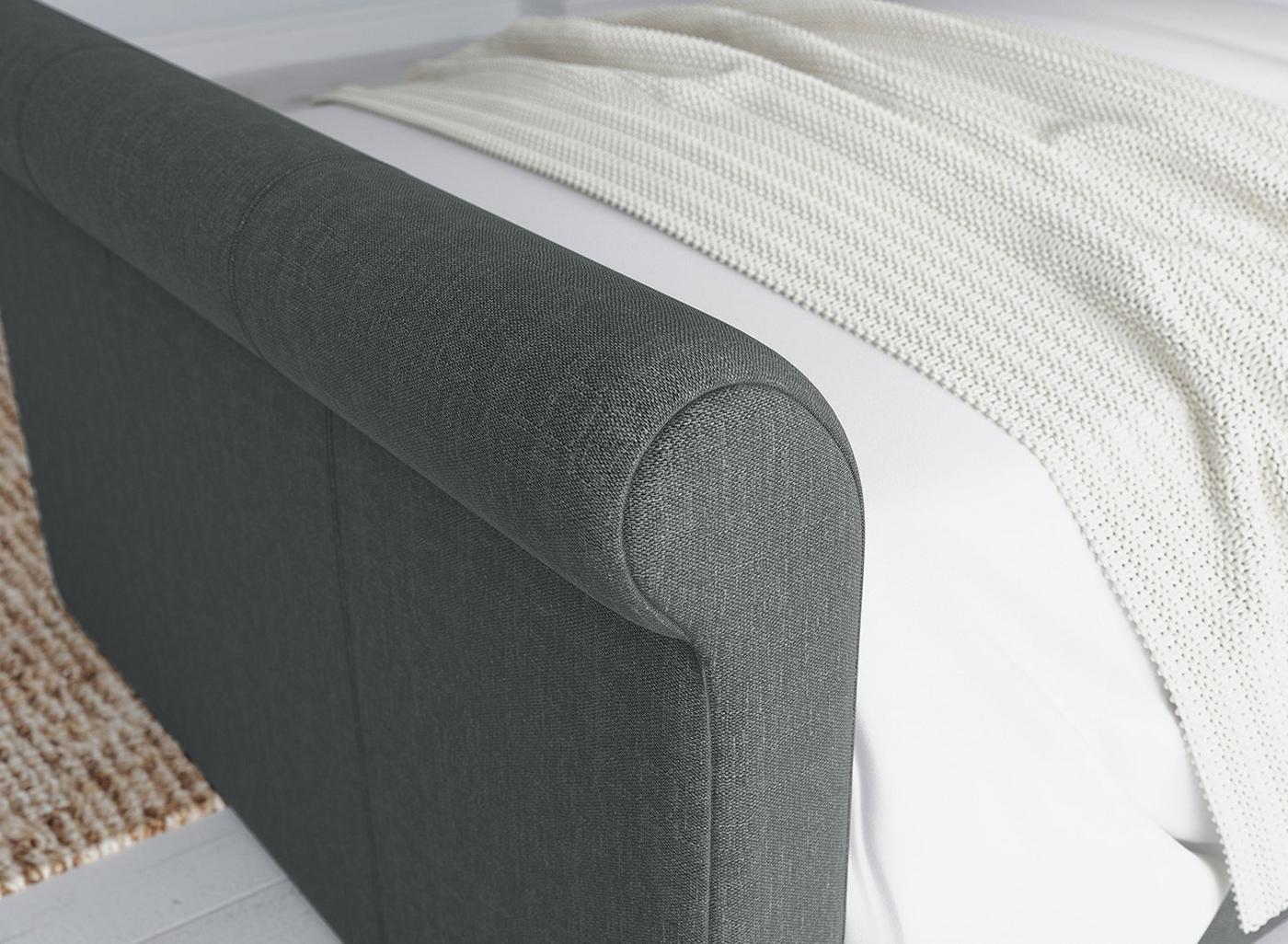 DRE-BED-00127 Grade-C1 Dreams Wilson Single Ottoman Grey RRP £549.00