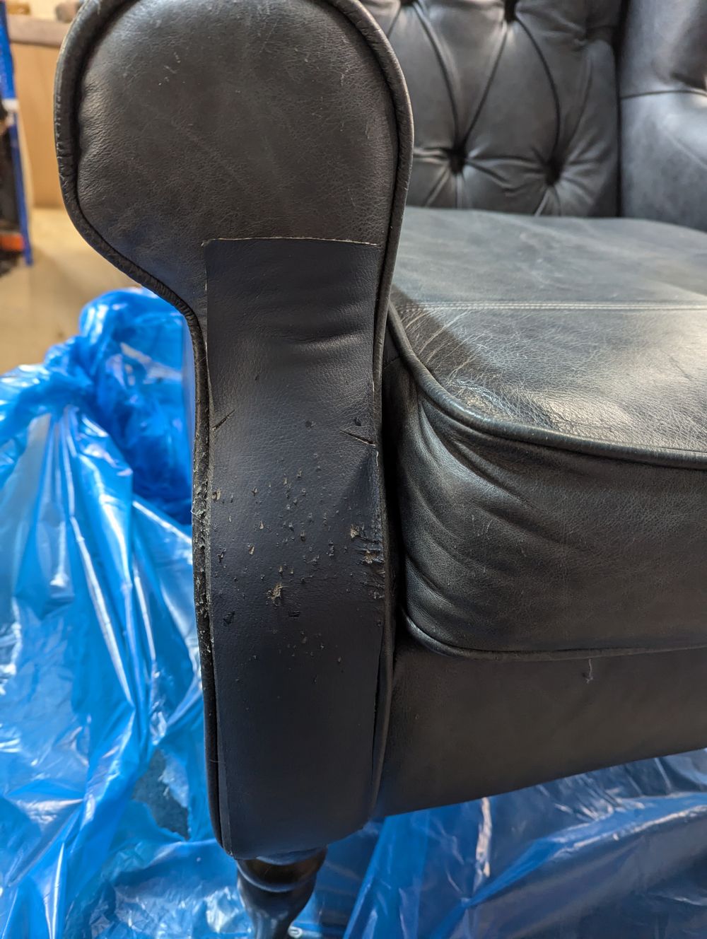 Lot of 2 x M&S Upholstery Products for Repair or Spares Sofa and Armchair (ref MAS-APM-A-9927) Total RRP £1598