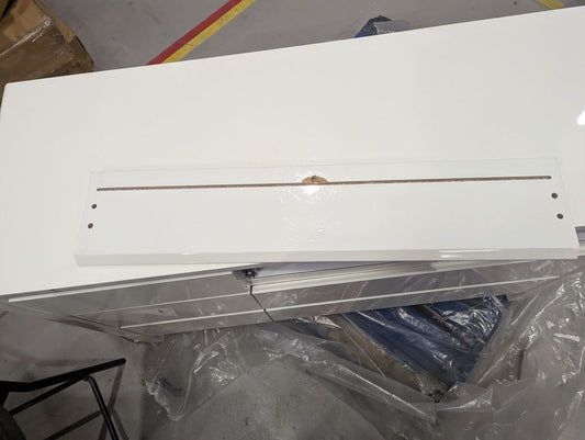 MAS-APM-08255 Grade-BER Marks & Spencer Loxton Gloss 6 Drawer Chest in White RRP £349