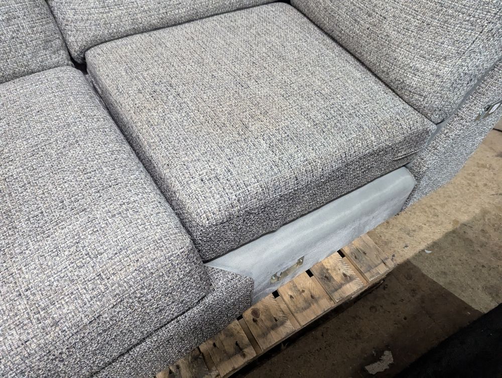 MAS-APM-06103 Grade-BER-DOA Marks & Spencer Miles Corner Sofa (Left Hand) in Chunky Texture Grey RRP £1499