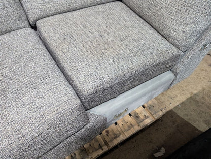 MAS-APM-06103 Grade-BER-DOA Marks & Spencer Miles Corner Sofa (Left Hand) in Chunky Texture Grey RRP £1499