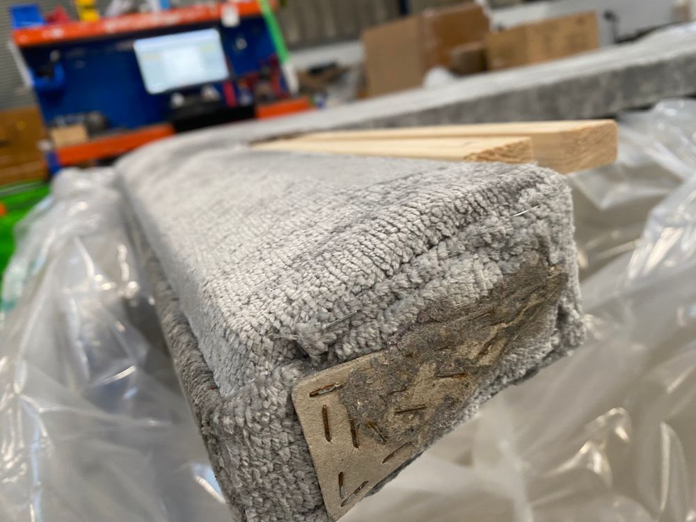 Lot of 2 x M&S Items Sofa and Headboard Grade-C2 Needs a clean RRP £1668.00