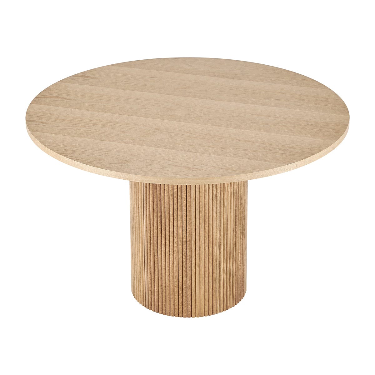 CCG-STO-00537 Grade-C1 Dusk Hattie Panel 4-6 Seater Dining Table - Natural RRP £329.00