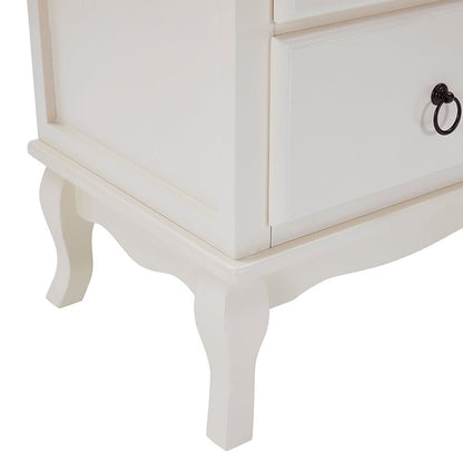 CCG-STO-00480 Grade-C1 Dusk Amelie 2 Drawer Bedside Table - Stone RRP £119.00