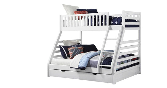 DFS-HO2-05011 Grade-DOA DFS Dual Storage Bunk Bed Set Dual White RRP £949