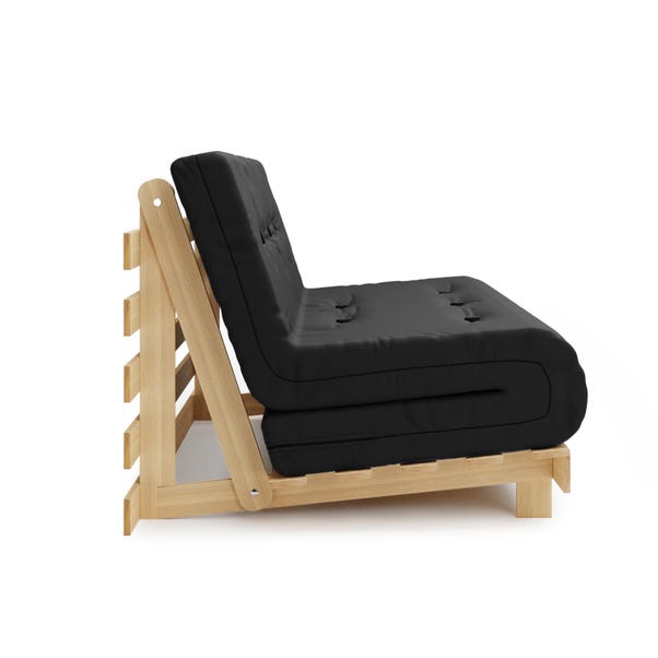 BFW-NEW-00714 Grade-B Big Furniture Warehouse Mito Double Bed in Black RRP £229