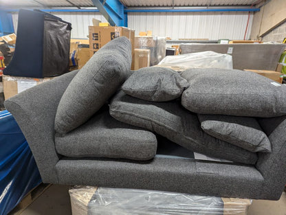 MAS-APM-05256 Grade-BER-DOA Marks & Spencer Scarlett Large 2 Seater Sofa in Dark Grey Wool RRP £1199