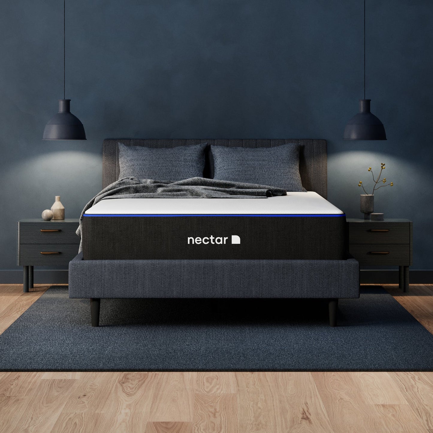 NEC-09174 Grade-BER-DOA Nectar Double Renewed Memory Foam Mattress RRP £449.00