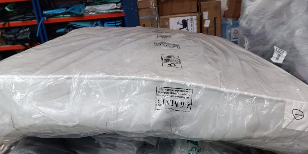 Lot of 2 x M&S Items Double Bed with Mattress for Spares or Repair (ref MAS-APM-A-12937) Total RRP £948