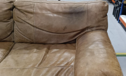 SOF-APM-01042 Grade-BER-DOA Sofology Linara 3 Seat Sofa Utah Espresso 342004 Foam Back RRP £1519