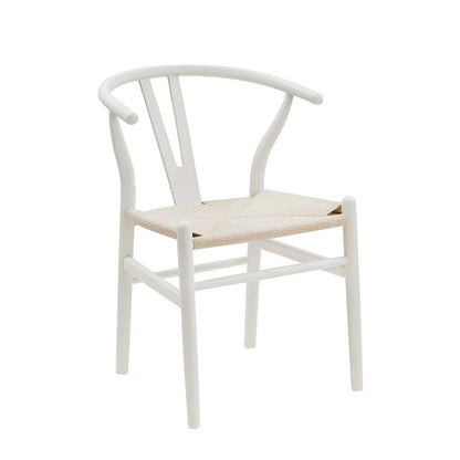 DUS-APM-60520 Grade-B Dusk Jade Set Of 2 Dining Chairs - Light Beige/Natural RRP £319