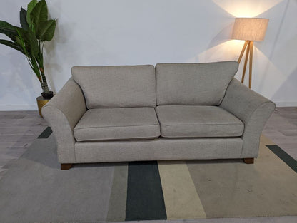MAS-APM-08992 Grade-C2 Marks & Spencer Abbey Large 3 Seater Sofa in Mushroom Navora Texture RRP £1199