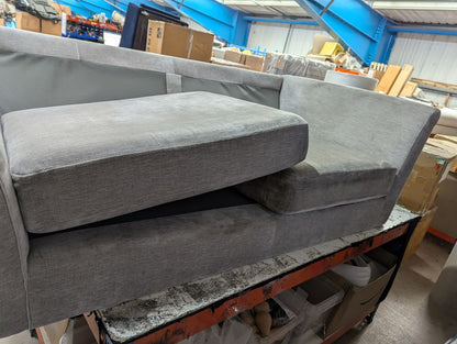 MAS-APM-05114 Grade-BER Marks & Spencer Marks & Spencer Scarlett 3 Seater Sofa in Silver Chenille RRP £1399 RRP £1399