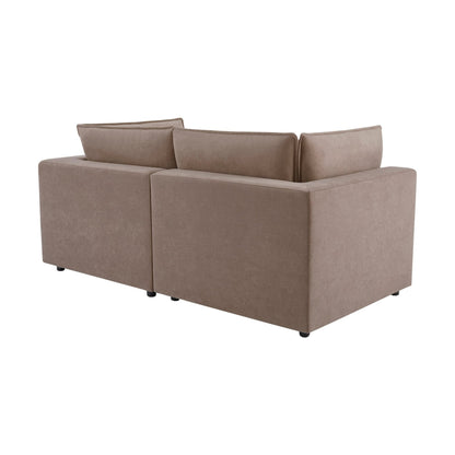 DUS-APM-62551 Grade-BER-DOA Dusk Boston 2 Seater Sofa - Sand RRP £812
