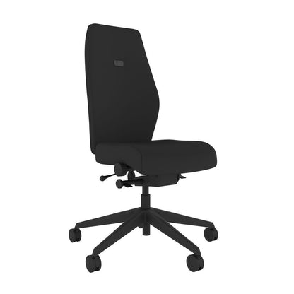 POS-CC2-00272 Grade-B Posturite Positiv Plus High Back Chair - Black - Standard (NO ARMS) RRP £1212.00
