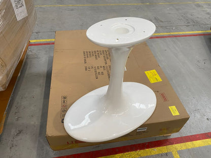 Lot of 2 x DFS Lille Extending 4 6 Seater Dining Table In White grade-BER Spares or repair RRP £1998.00