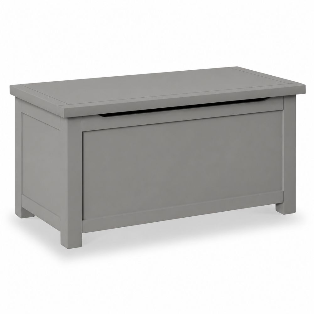 ROS-OUT-00127 Grade-C3 Roseland Furniture Cornish Blanket Box in Grey RRP £169.95