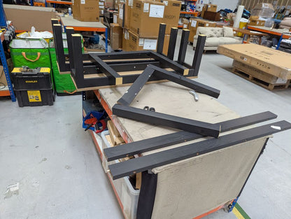 Lot of 2 x M&S Products Dining Table and Chairs Spares or Repair (ref MAS-APM-A-12886) Total RRP £628