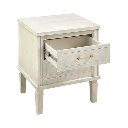 CCY-STO-00340 Grade-BER-DOA Dusk Sienna 2 Drawer Bedside Table - Natural/Gold RRP £187