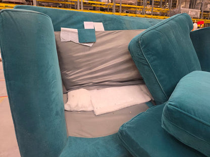 MAS-APM-07109 Grade-BER-DOA Marks & Spencer Copenhagen Large 2 Seater Sofa in Dark Teal RRP £999