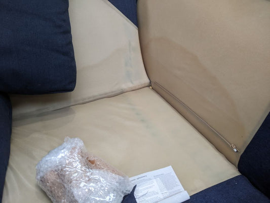 MAS-APM-07130 Grade-DOA Marks & Spencer Finch 2 Seater in Navy Brushed Herringbone RRP £999