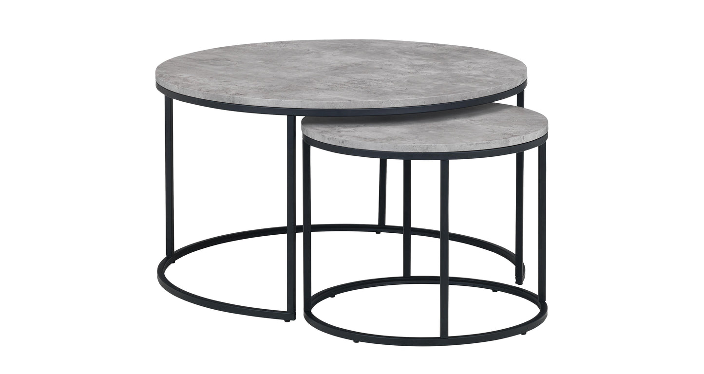 DFS-HO2-04286 Grade-C0 DFS Rondo Nested Coffee Tables RRP £179