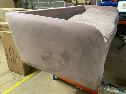 MAS-APM-06007 Grade-BER-DOA Marks & Spencer Mia 4 Seater Sofa in Blush Aquaclean Velvet RRP £995