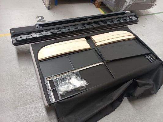 DFS-HO2-04527 Grade-C1 DFS Lox King Size Ottoman Bedframe Grey RRP £399