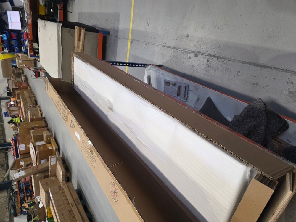 DFS-HO2-05812 Grade-BER DFS Clarisse Storage Double Bed Cream RRP £599