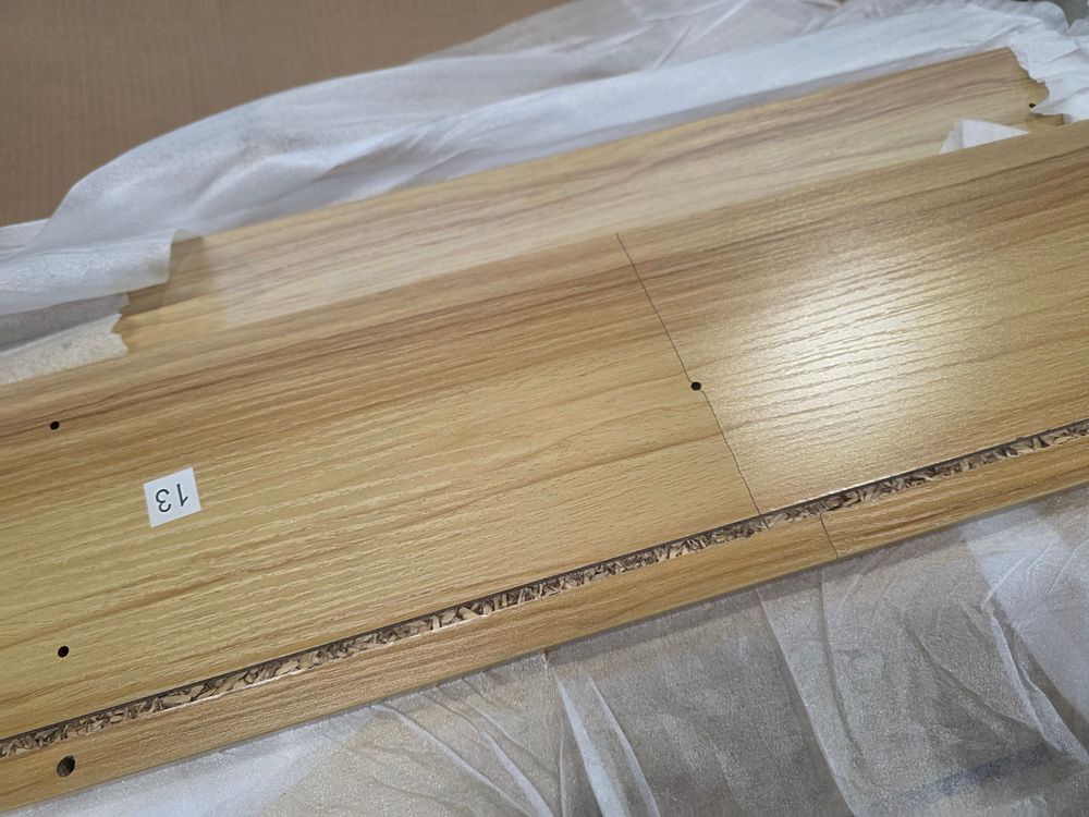 DFS-HO2-05812 Grade-BER DFS Clarisse Storage Double Bed Cream RRP £599