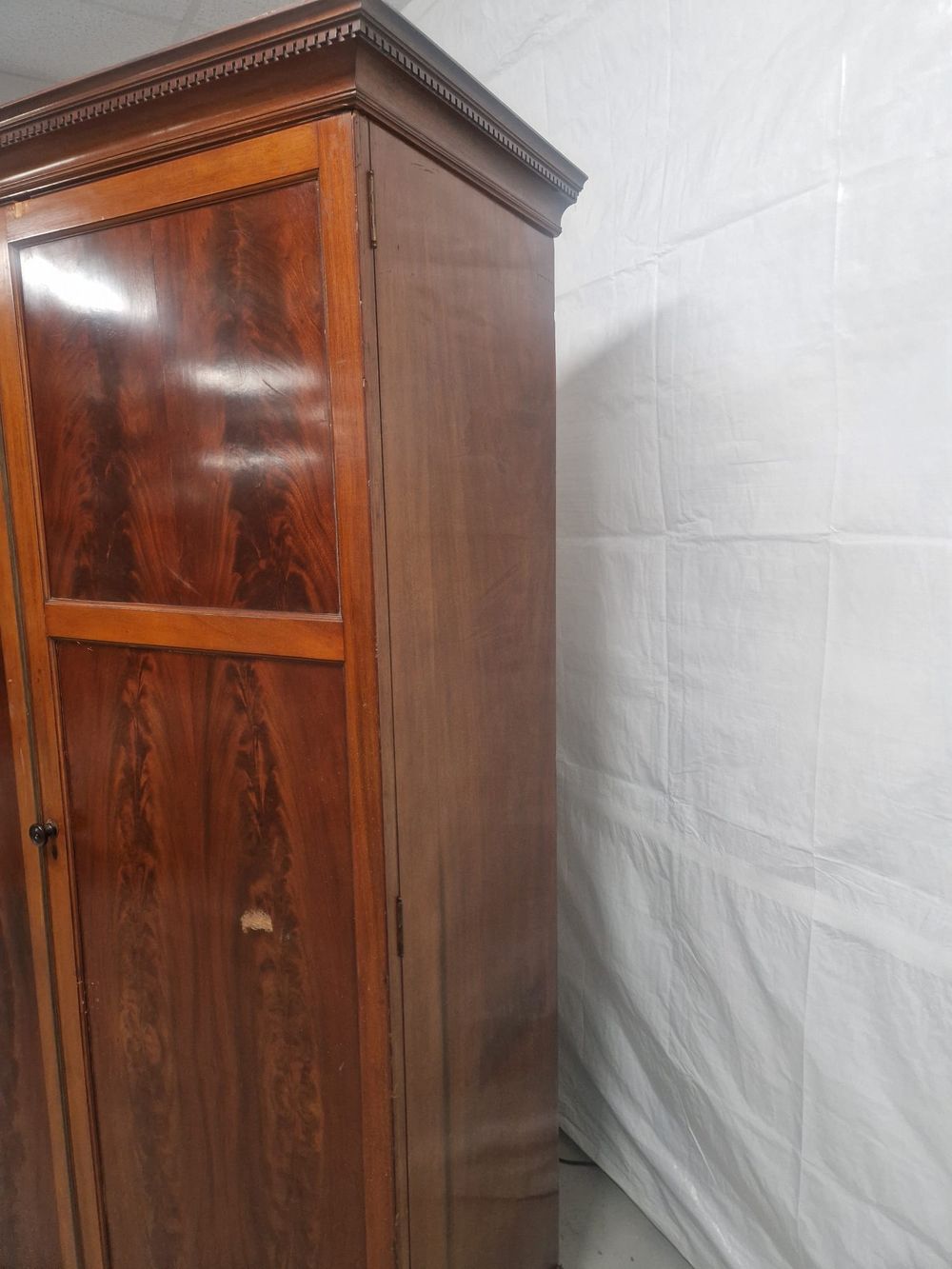 DFS-HO2-05145 Grade-B DFS Set Of 2 Dining Chairs Weave Fabric Olive Green RRP £69