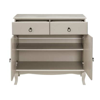 DUS-GOL-03589 Grade-B Dusk Amelie Small Sideboard - Taupe RRP £239