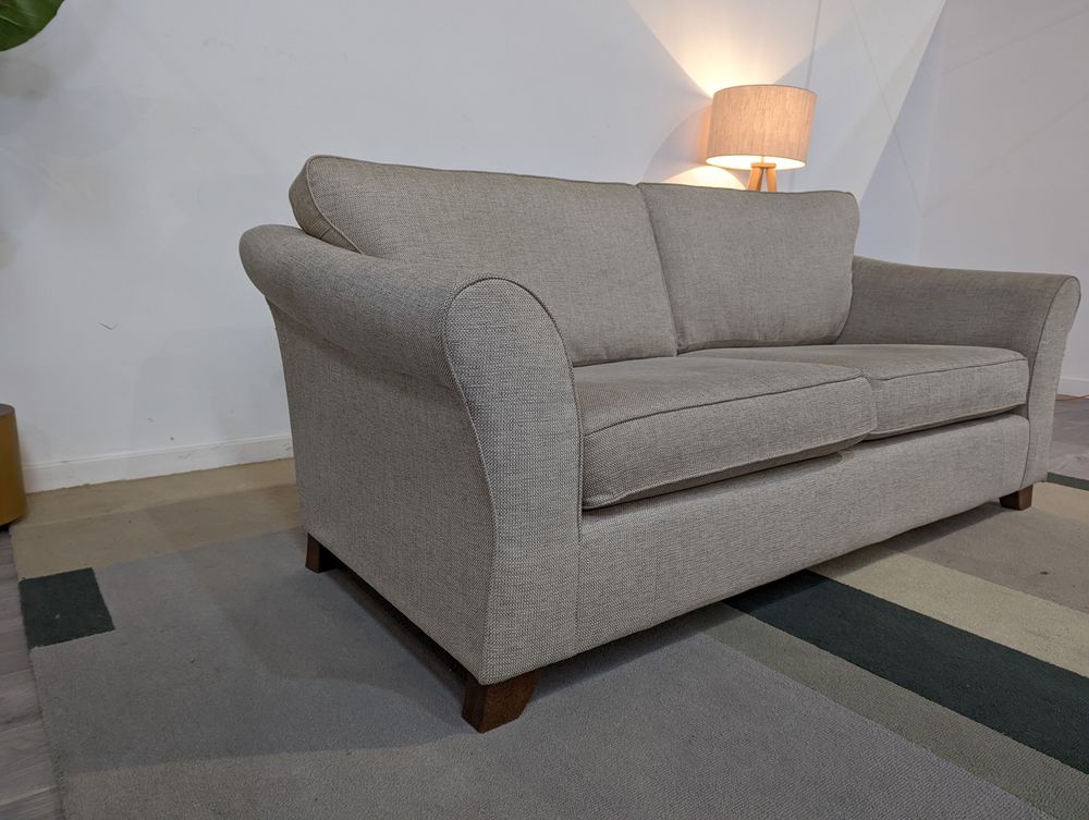 MAS-APM-08992 Grade-C2 Marks & Spencer Abbey Large 3 Seater Sofa in Mushroom Navora Texture RRP £1199