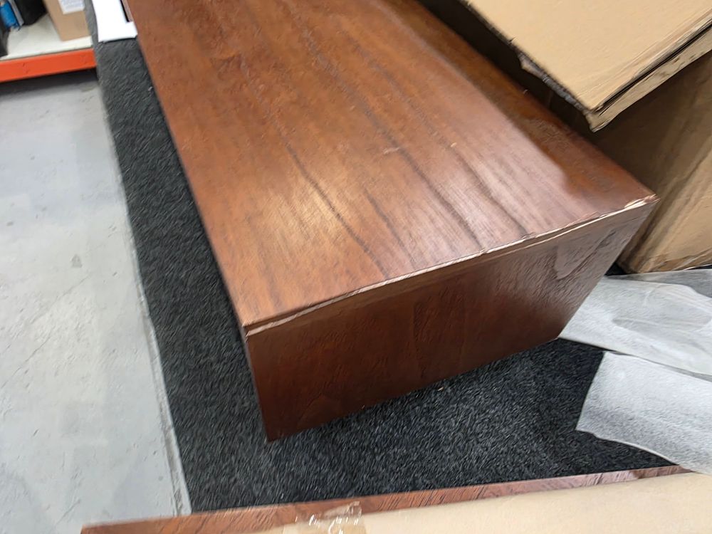 Lot of 7 x Fishe & Lilly modern parquet furniture items grade-BER Spares or repair RRP £1629.93