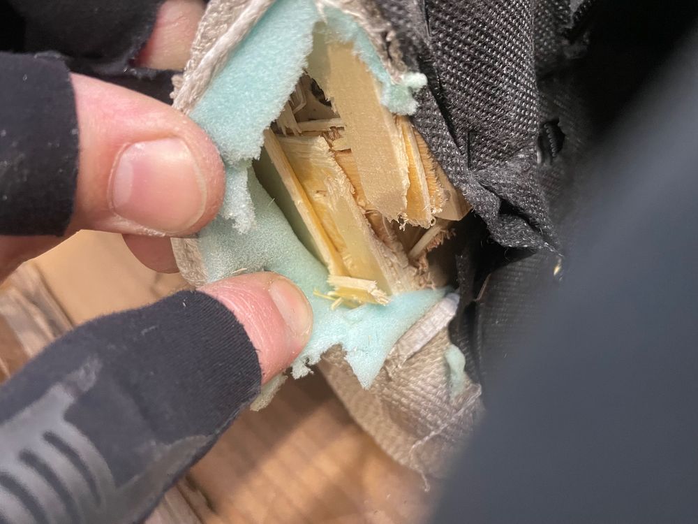 DUS-GOL-05448 Grade-BER Dusk Hudson Click Clack Sofa Bed - Stone Grey RRP £339