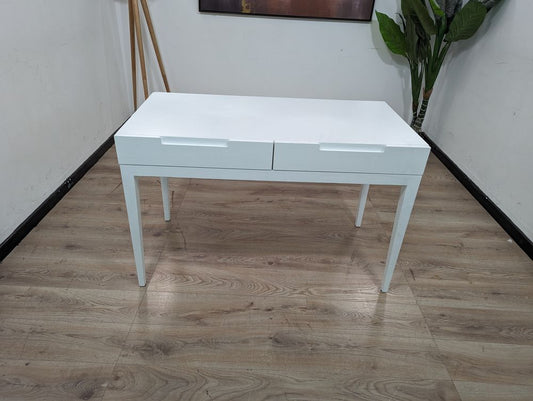 OLI-APM-00267 Grade-BC Twenty10 Designs Orchid 2-Drawer White Dressing Table RRP £727
